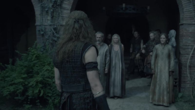 Return the captives to the chapel and feed them