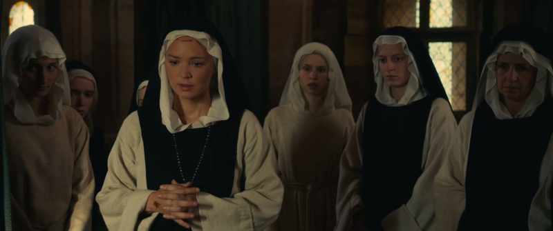 Reverend Mother, I'll stay with her