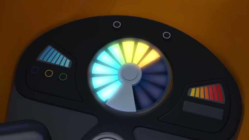 (revving, tires screeching)