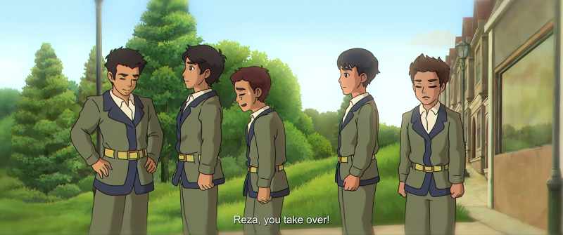 Reza, take over. - Yes, sir!