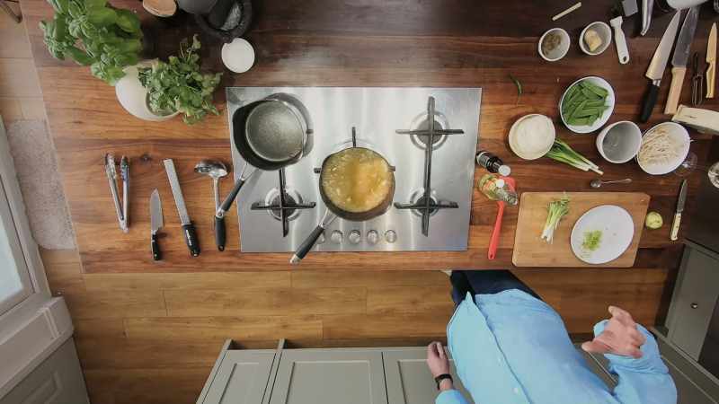 Rice noodles will take about three minutes
