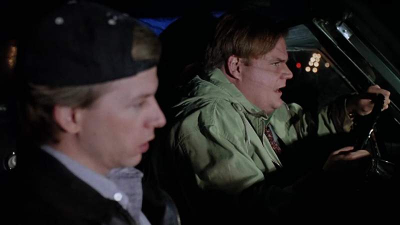 Richard you can't drink in a car Don't you know we can get busted for that