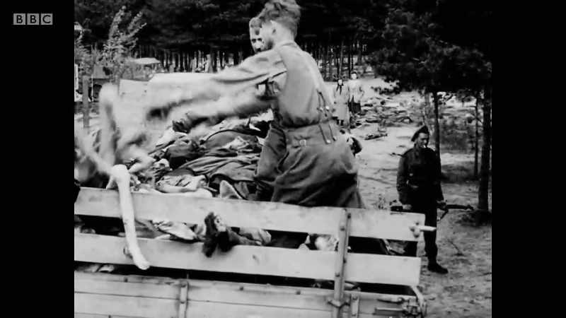 RICHARD DIMBELBY: The SS guards