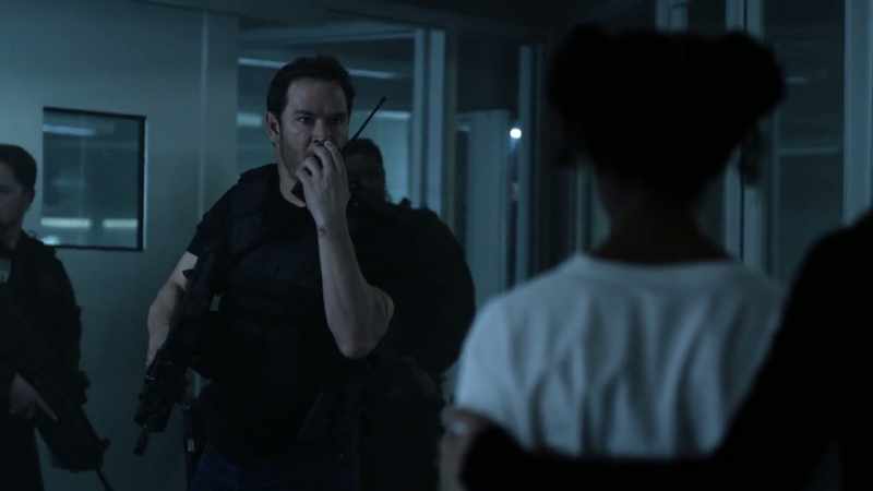 Richards. It's quiet down here, where are they?