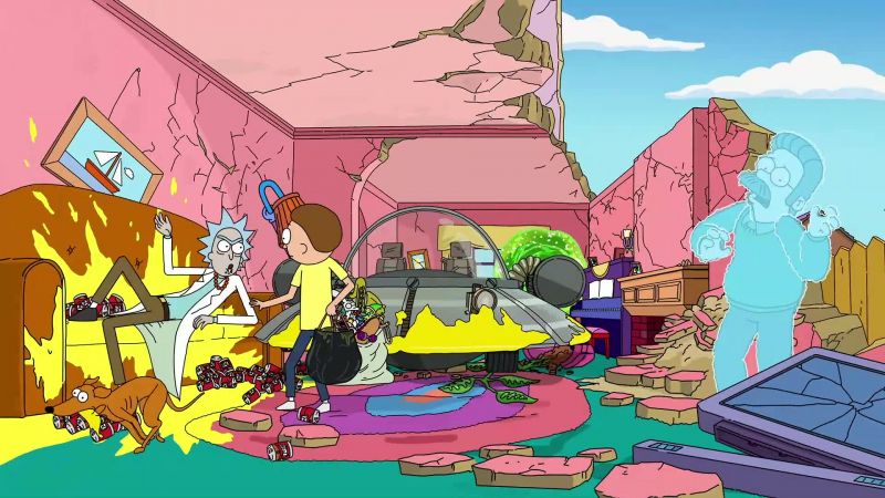 Rick, I'm back! Wake up! Wake up!