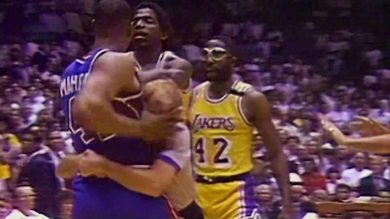 Rick Mahorn told me how to elbow and said