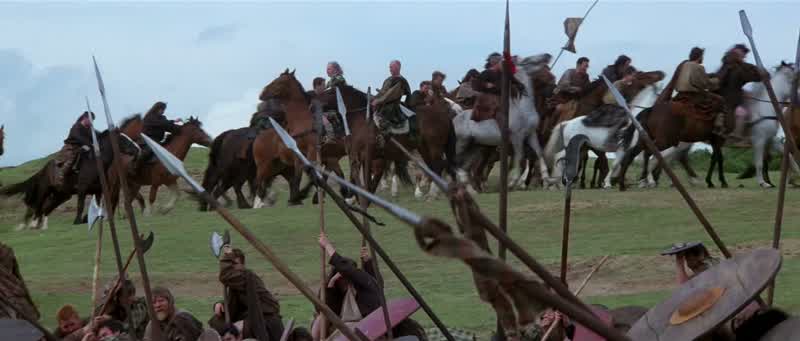 See, every Scot with a horse is fleeing