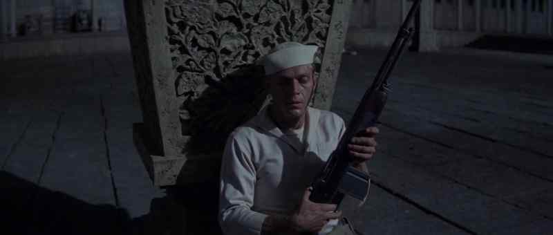 [Rifle Hits Ground]
