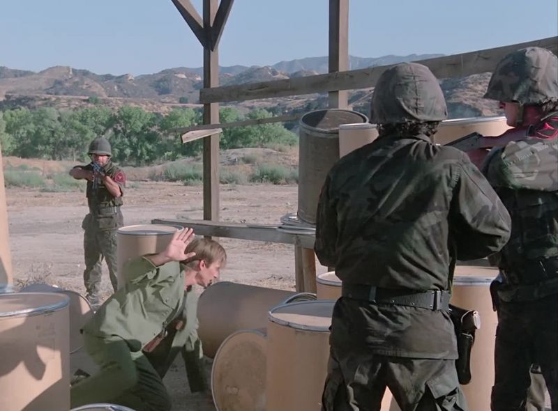 (RIFLES COCKING)