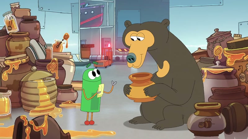 Right. A grizzly bear
