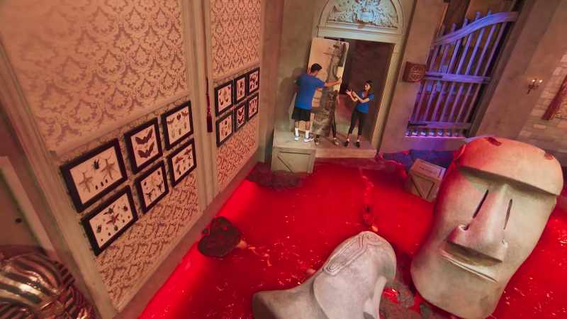 Right away, they figured out to use the painting