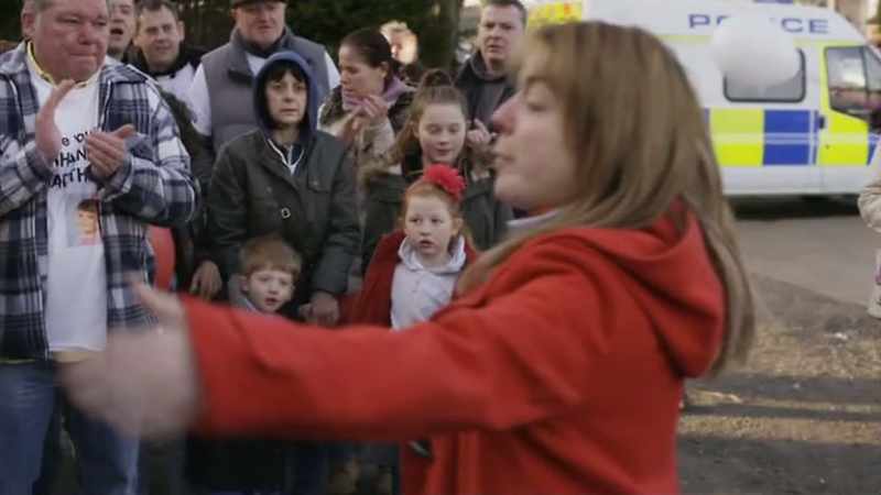 Right, everybody, let's form up and march for Shannon!