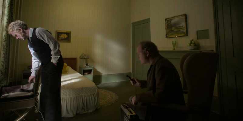 Right. Here we are in the hotel, Peter. - Yes