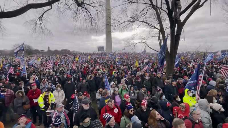 Right here, we're going to walk down to the Capitol!