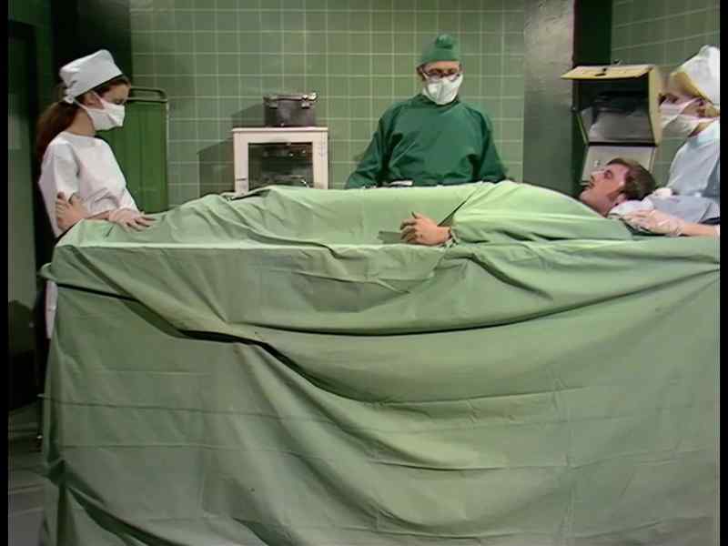 Right, I'm ready to make the incision