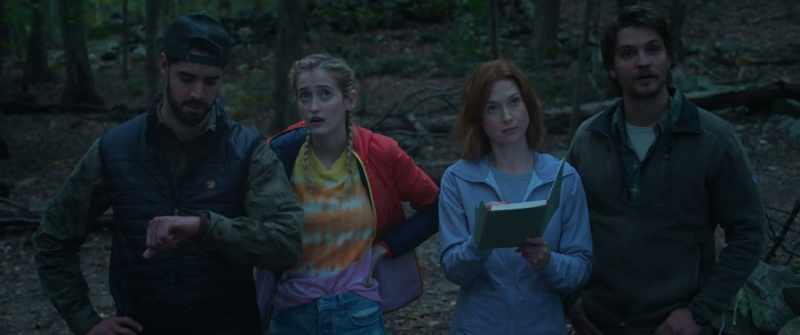 Right. It's getting dark, people. Let's get back to camp