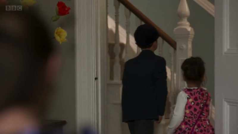 Right, Noah, go on, up you go. That's Elliot. I'm going to…