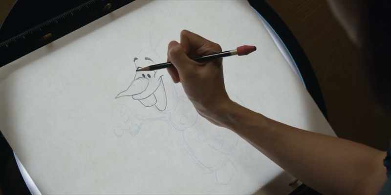 Right now, I'm drawing kind of like his cheek
