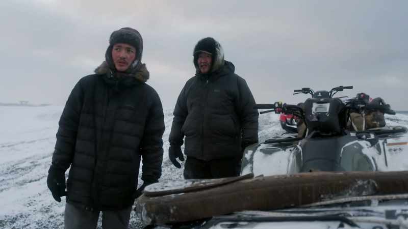 Right now, it's, uh, kinda too cold temperature to go whaling