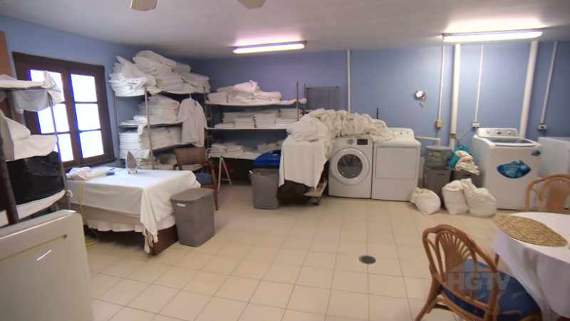 Right now, that is where the existing laundry room is