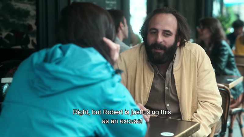 Right, but Robert is using this as an excuse!