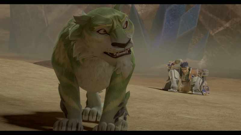 Right, talking tiger