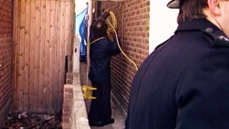Right under the noses of his neighbors