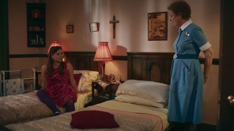 Right, young lady, you stay there