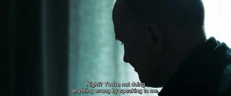 Right? You're not doing anything wrong by speaking to me