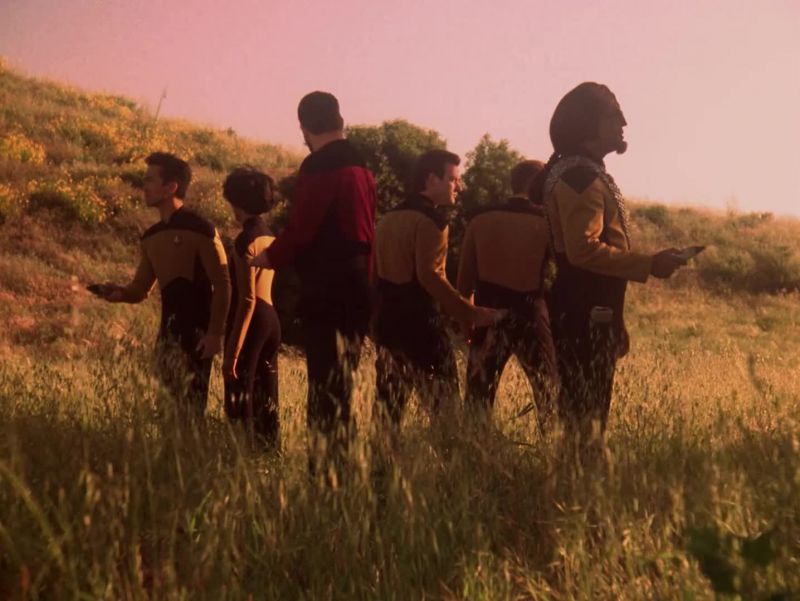 Riker to Enterprise. We're on the surface