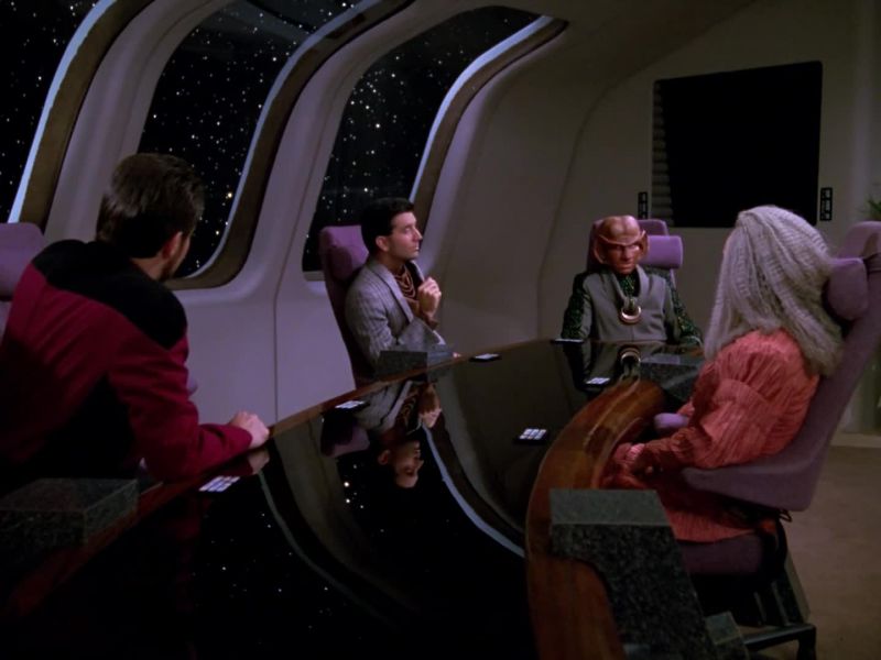 RIKER: Mr. Ral