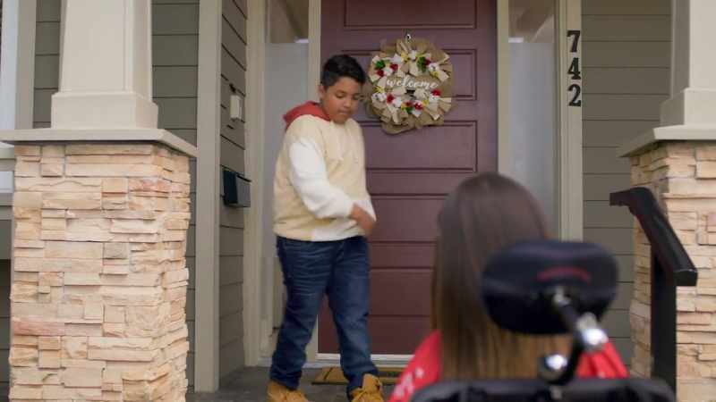 [rings doorbell]