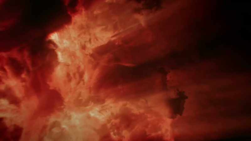 Rising, falling, spinning in a constantly melting furnace