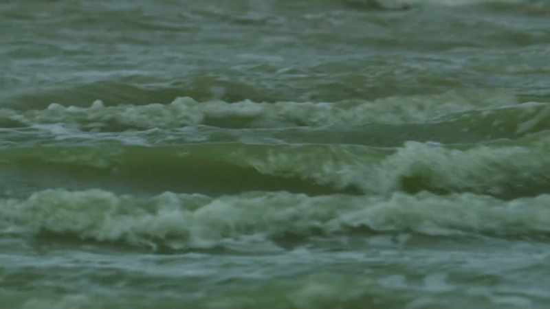 Rising winds create a storm surge