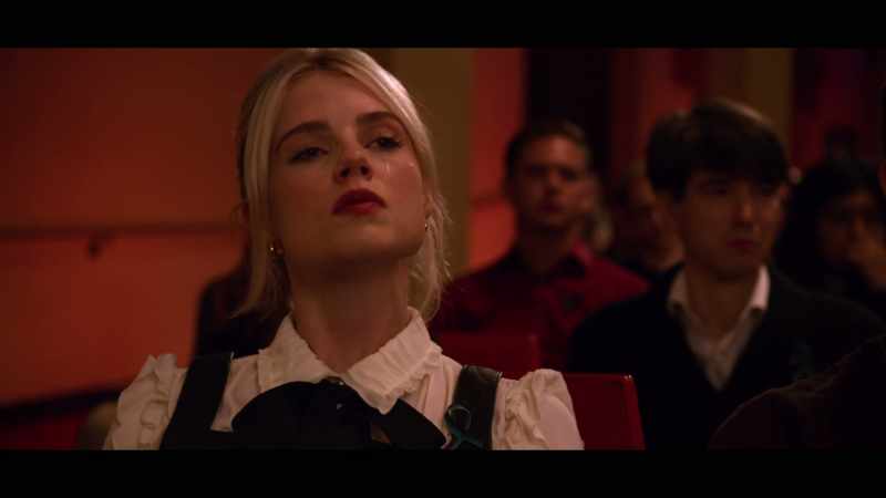 River's girlfriend, Astrid, has asked to say a few words