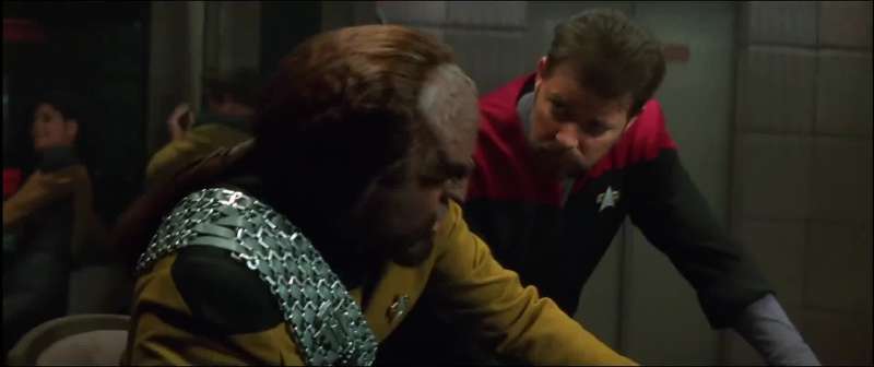 RlKER Mr Worf what do we know about that old Klingon ship