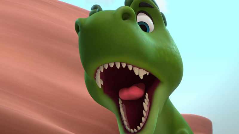 [roaring]