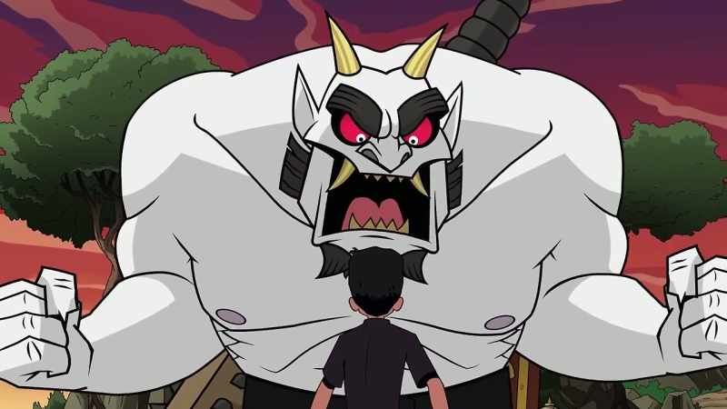 [roaring]