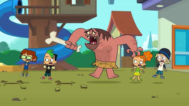 (Roars) (All scream)