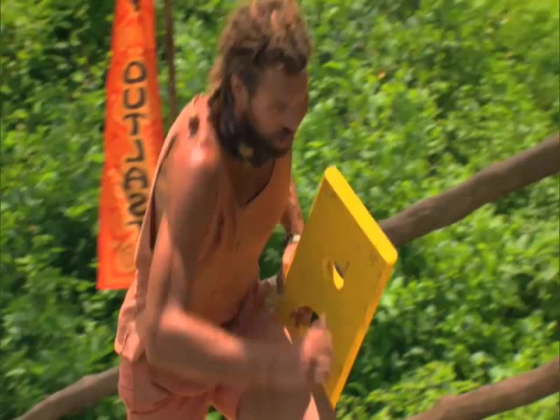 Rob crawls to the top