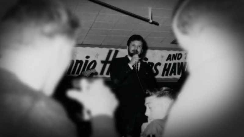 Robbie: One day, I heard Ronnie Hawkins