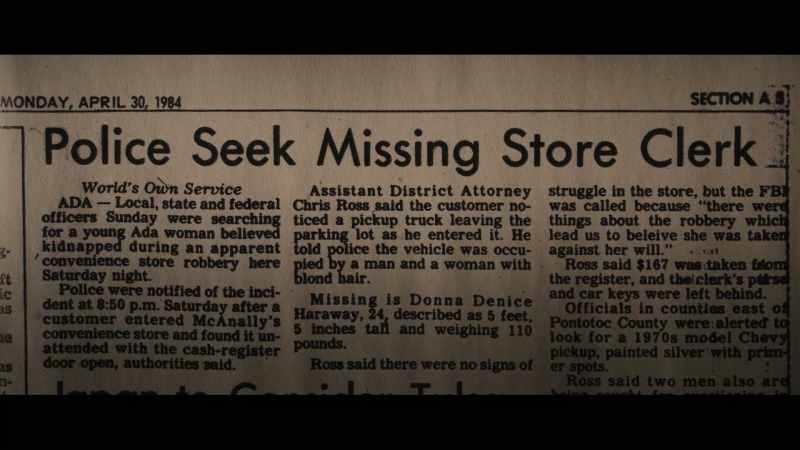 [Robert] But there was no evidence of where she was