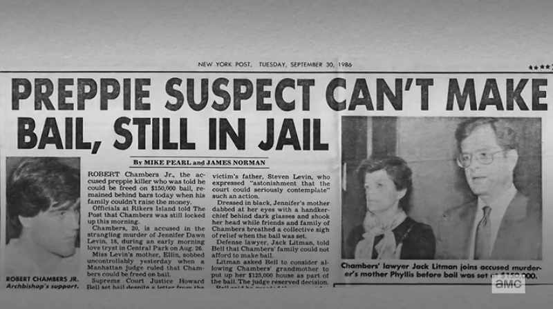Robert Chambers' bail was $150,000