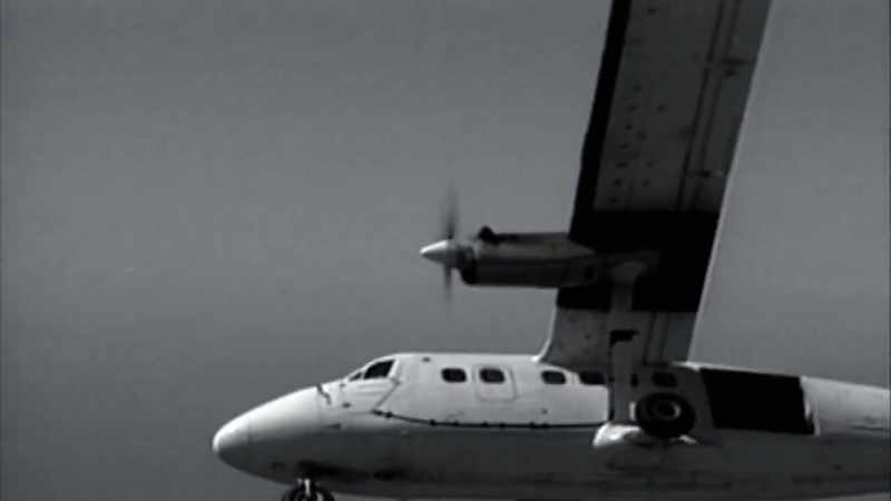 Robert chartered a plane with a banner