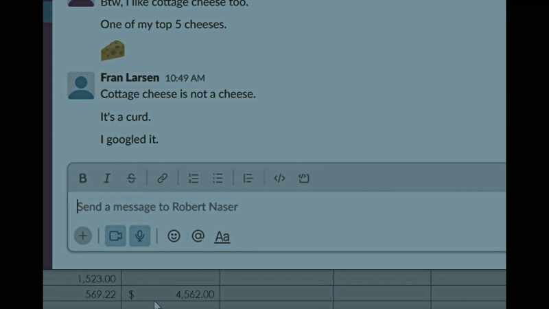 (Robert laughing)