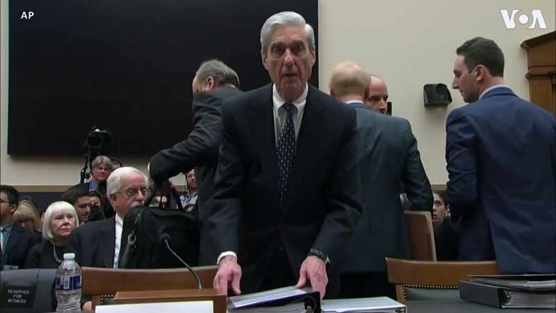 Robert Mueller is was mid-May, I think