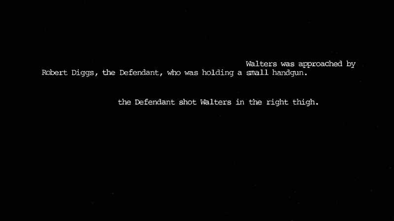 ROBERT WAS HOLDING A GUN