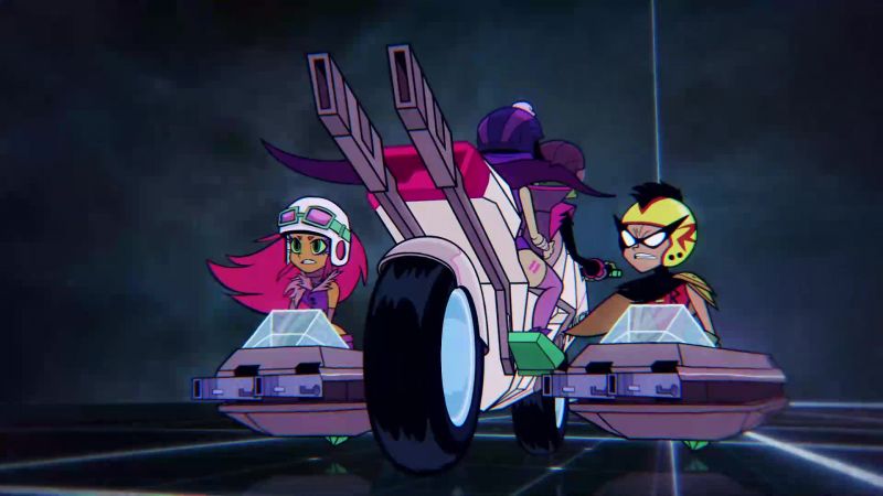 Robin, Starfire, take 'em out