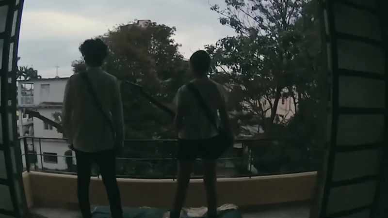 (rock music ends)
