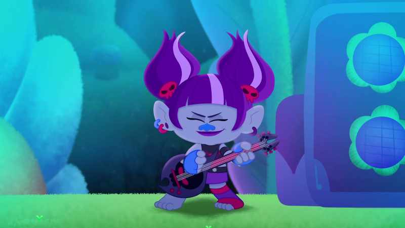 [rock music plays]